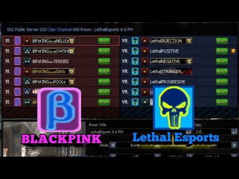 Видео: BLACKPINK против LETHAL ESPORTS (Point Blank Clanwar PH) BLACKPINK PBPH