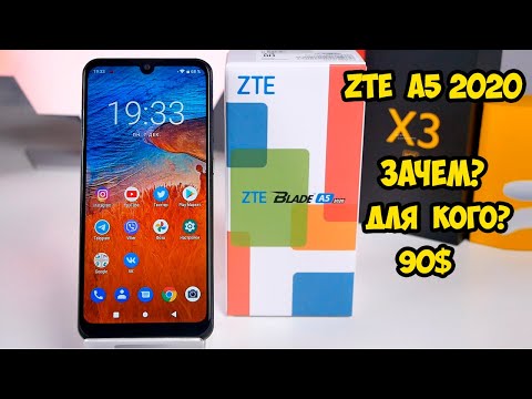 Видео: ZTE A5 2020 Что есть в смартфоне за 90$