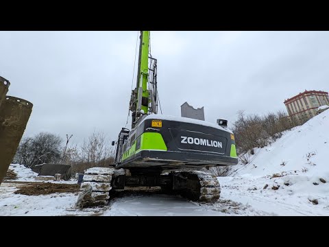 Видео: Роторно-буровая установка Zoomlion ZR300D