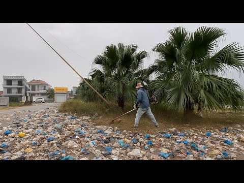 Видео: Из грязи в чистоту: Преображение тротуара, который давно все забросили.