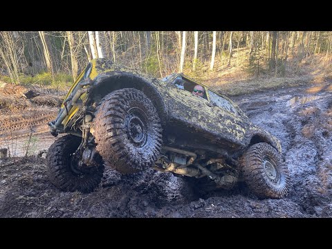 Видео: Offroad Жига 300 сил тащит) возвращение домой...)