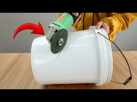 Видео: Разрежьте ведро с краской и посмотрите, что получится! Большинство людей не могут себе этого предст