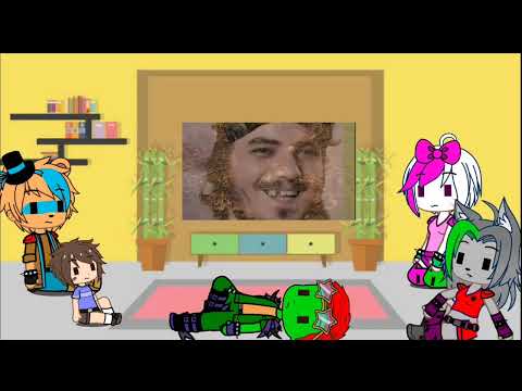 Видео: Реакция Fnaf sb на бэбэй "Stalker 1 Clear sky"/ gacha club
