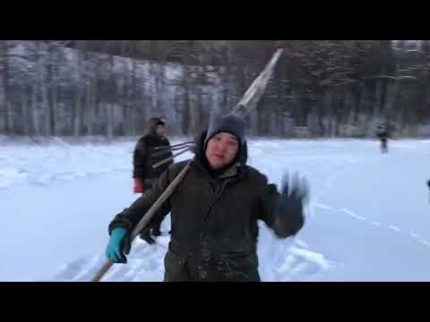 Видео: УАЗ, зимнее бездорожье и рыбалка в Якутии /Мунха 2022 Чычымах/ Winter fishing in Yakutia UAZ of Road