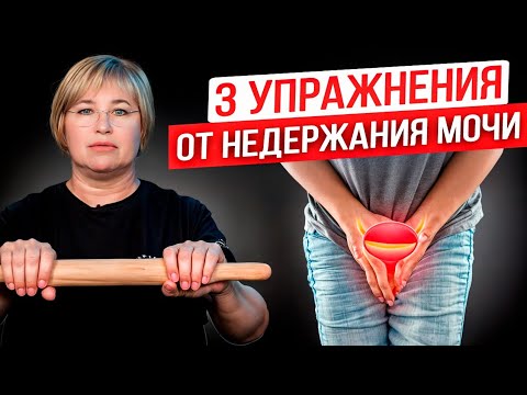 Видео: 3 упражнения от недержания. И мочевой пузырь не подведёт!