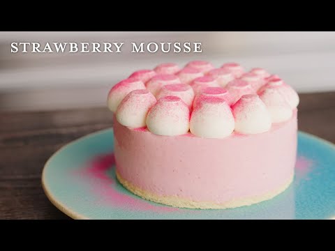 Видео: [ Клубничный мусс ] Шеф-повар Патисье научит вас