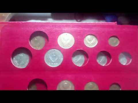 Видео: Продолжаем заполнять альбом СССР регулярного чекана с 1961-1991 год не частыми монетами !!!!