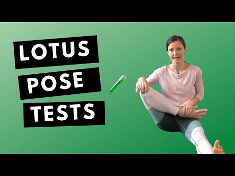 Видео: Подготовка к Падмасане: 3 простых ТЕСТА, чтобы проверить готовность вашего тела к позе лотоса