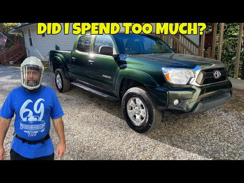 Видео: Я слишком много потратил на ВОССТАНОВЛЕНИЕ этой РАЗБИТОЙ Toyota Tacoma от Copart? Из разбитой в ц...