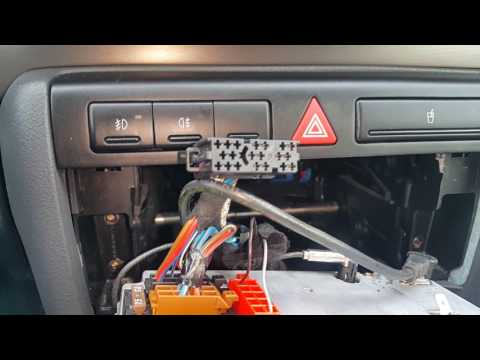 Видео: Инсталляция адаптера AUX, MP3 в штатную магнитолу AUDI [ AUX Adapter Installation ]