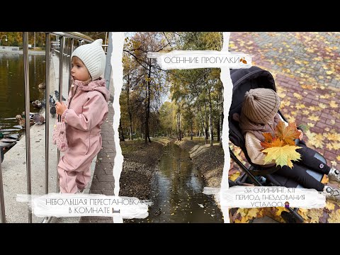 Видео: 3й СКРИНИНГ/КТГ • ПЕРИОД ГНЕЗДОВАНИЯ 🤰🏽 • НЕБОЛЬШАЯ ПЕРЕСТАНОВКА В КОМНАТЕ 🛏️ • ОСЕННИЕ ПРОГУЛКИ🍂
