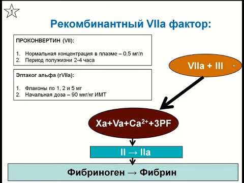 Видео: Препараты гемостаза систамного действия Афончиков В.С.