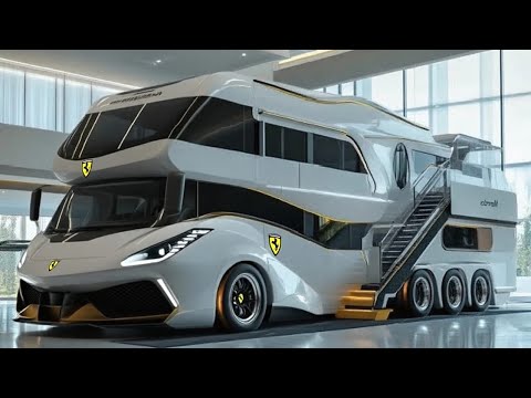 Видео: Автодом Ferrari 2026 года 🚗💨 Суперкар-дом на колесах стоимостью 3 миллиона долларов, в существова...