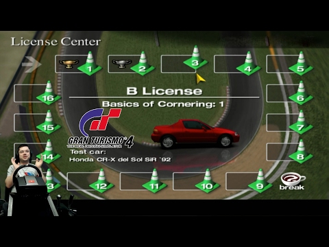 Видео: Получение лицензии "B" Gran Turismo 4К на ПК + руль Fanatec CSL Elite