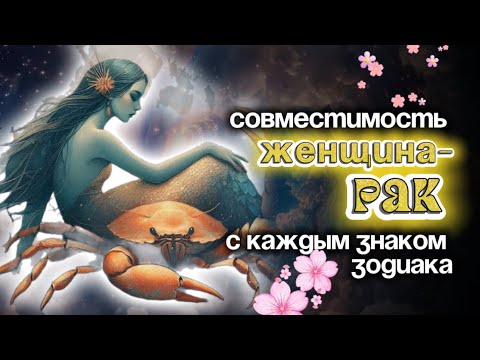 Видео: Женщина-Рак и любовь: совместимость со всеми знаками зодиака 💕