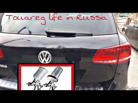 Видео: Удаление сколов на Touareg NF/TouaregNF/TouaregClub/VCDS