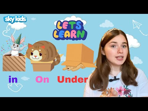 Видео: Учимся предлогам: on, in, under с домашними питомцами!