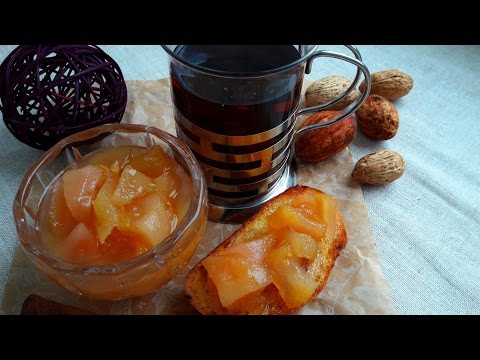 Видео: Вкусный грушевый конфитюр. Конфитюр из груш с лимоном, имбирем, розмарином. Pear jam with lemon.