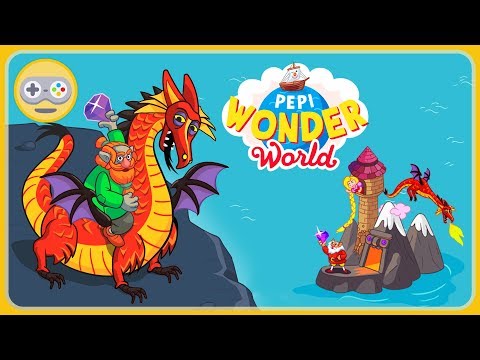 Видео: Pepi Wonder World от Pepi Play. Драконья гора - остров гномов в Мире Чудес Пепи. Обновление игры