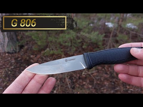 Видео: Ganzo G806 Туристический нож / OUTDOOR KNIFE #ганзо