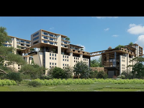 Видео: Residence_17. Комплекс элитных аппартаментов на берегу моря.