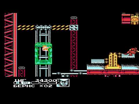 Видео: Contra Force: Burns - Machine Gun (Контра Форс: Бернс - Пулемет) / Денди, Dendy, Nes, Игра