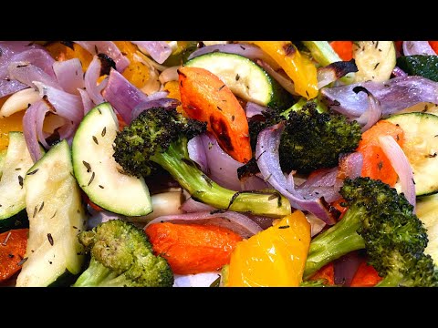 Видео: Запечённые овощи в духовке.Почти все делают эти 3 ошибки при приготовлении овощей.Как запекать овощи