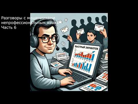 Видео: Разговоры с мошенниками непрофессиональным языком. Часть 6