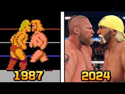 Видео: Эволюция игр WWE 1987 - 2024!