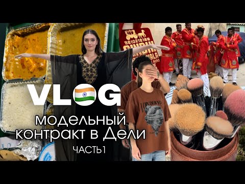 Видео: VLOG: модельный контракт в Дели ч. 1 | жизнь в Индии | ем индийскую еду | грязные апарты
