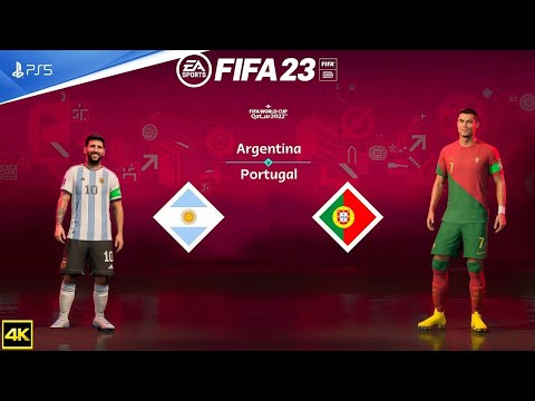 Видео: FIFA23 Аргентина — Португалия, финал FWC