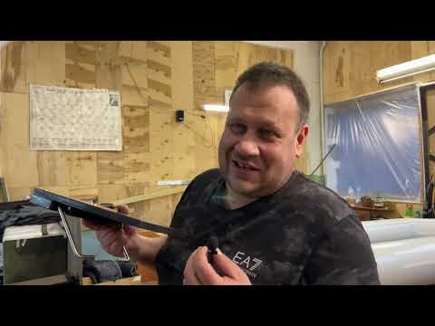 Видео: Навесной транец на вёсельную лодку