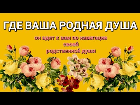 Видео: ГДЕ ВАША РОДНАЯ ДУША,ЧТО ПРОИСХОДИТ В ЕГО (ЕЕ) ПРОСТРАНСТВАХ