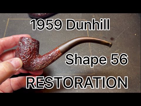 Видео: Реставрация Dunhill Shape 56 1959 года