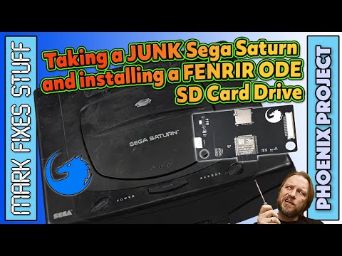 Видео: Загрузчик карт Sega Saturn SD - установка и тестирование Fenrir ODE на БЕСПЛАТНОЙ консоли!