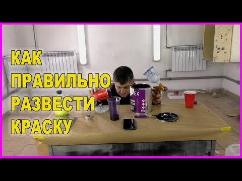 Видео: КАК РАЗВЕСТИ краску для АВТО  ЕСЛИ нет ВЯЗКОЗОМЕРА БЫСТРЫЙ СПОСОБ