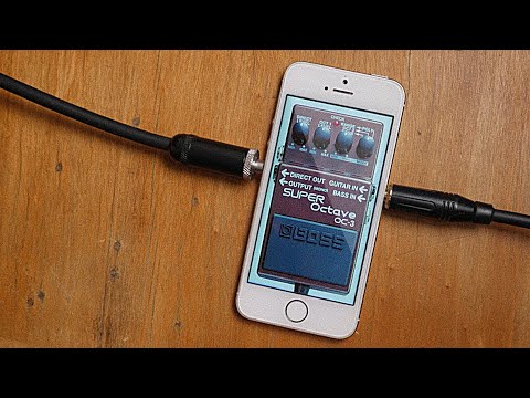 Видео: Boss OC Poly на вашем iPhone/iPad/AmpModeler/AudioInterface (руководство по октавным эффектам)