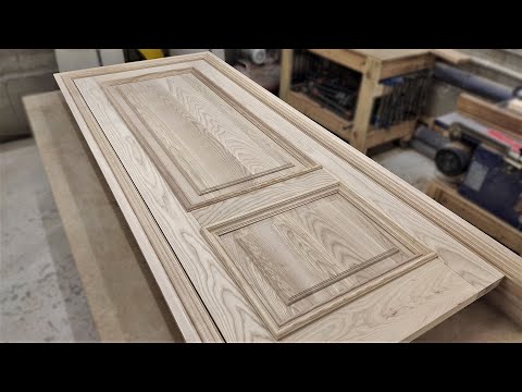 Видео: ДВЕРИ из массива ясеня - Door of Solid Wood