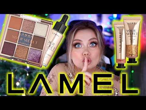 Видео: LAMEL! БЮДЖЕТНО И КРАСИВО?НОВОГОДНИЙ МАКИЯЖ КОСМЕТИКОЙ ЛАМЕЛЬ.