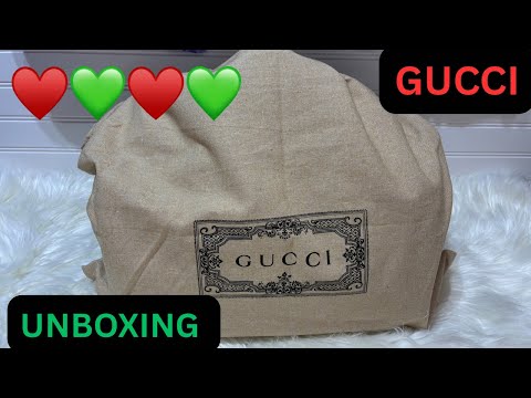 Видео: Gucci распаковка сумки Ophidia Boston #gucci