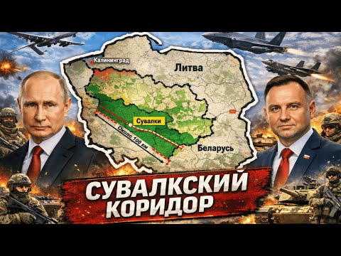 Видео: СУВАЛКСКИЙ КАПКАН: Почему Россия держит под прицелом 100 км Польской земли - Аналитический разбор