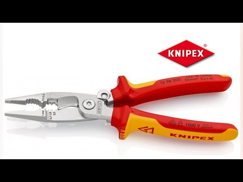 Видео: Электромонтажные клещи- мультитул  KNIPEX 13-96-200.Впечатления от использования.