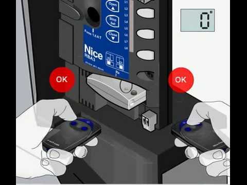 Видео: Программирование приемника NICE SMXI. 1 способ