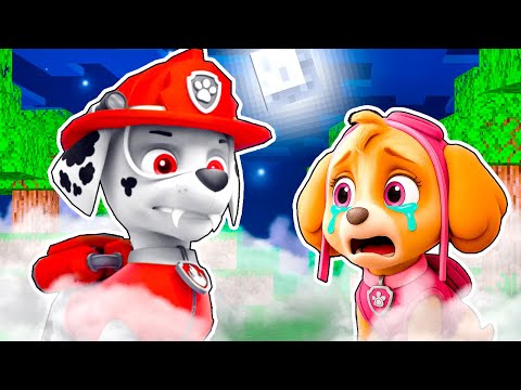 Видео: МАРШАЛ EXE НАПАЛ на СКАЙ ЩЕНЯЧИЙ ПАТРУЛЬ ЧТО СЛУЧИЛОСЬ в МАЙНКРАФТ