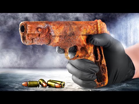 Видео: Реставрация пистолета | Browning