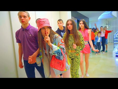 Видео: Даяна и приятелите ѝ искат да избягат на парти 😱 Приключенията в летния лагер