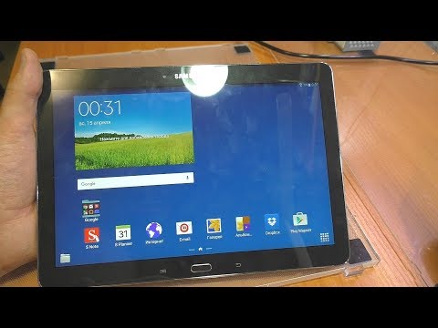 Видео: Самопроизвольно разряжается планшет Samsung Galaxy Note 10.1 2014 (P6010)