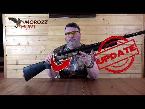 Видео: Update модернизации Benelli Raffaello. Поставил увеличенную кнопку сброса затворной задержки.