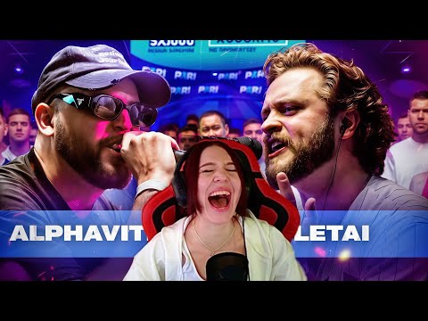 Видео: Реакция на ALPHAVITE vs LETAI | LIVE MUSIC BATTLE - КУБОК МЦ: XX