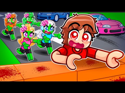 Видео: Выживание в зомбиапокалипсисе в Roblox Driving Empire...